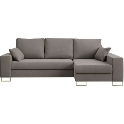 Höffner Ecksofa mit Schlaffunktion Dorain ¦ braun ¦ Maße (cm): B: 242 H: 85 Höffner Ecksofa mit Schlaffunktion Dorain ¦ braun ¦ Maße (cm): B: 242 H: 85