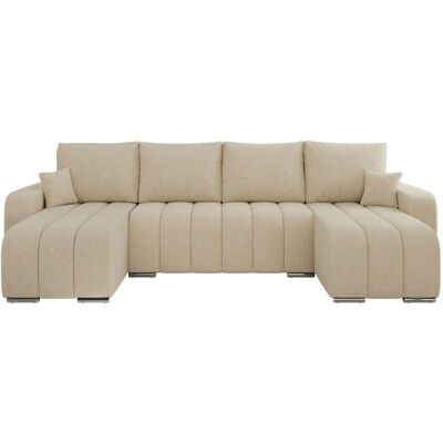 Höffner Wohnlandschaft mit Schlaffunktion Kirasso ¦ beige ¦ Maße (cm): B: 320 H: 86 Höffner Wohnlandschaft mit Schlaffunktion Kirasso ¦ beige ¦ Maße (cm): B: 320 H: 86