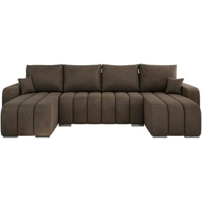 Höffner Wohnlandschaft mit Schlaffunktion Kirasso ¦ braun ¦ Maße (cm): B: 320 H: 86 Höffner Wohnlandschaft mit Schlaffunktion Kirasso ¦ braun ¦ Maße (cm): B: 320 H: 86