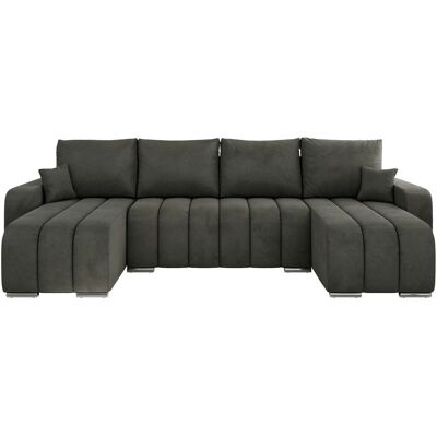 Höffner Wohnlandschaft mit Schlaffunktion Kirasso ¦ grau ¦ Maße (cm): B: 320 H: 86 Höffner Wohnlandschaft mit Schlaffunktion Kirasso ¦ grau ¦ Maße (cm): B: 320 H: 86