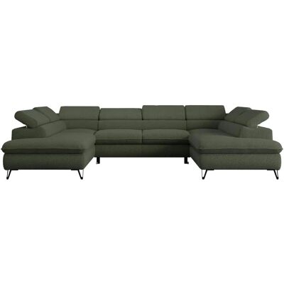 Höffner Wohnlandschaft Peter ¦ grün ¦ Maße (cm): B: 346 H: 76 Höffner Wohnlandschaft Peter ¦ grün ¦ Maße (cm): B: 346 H: 76