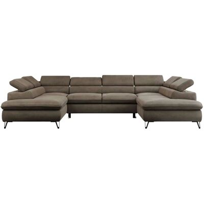 Höffner Wohnlandschaft Peter ¦ braun ¦ Maße (cm): B: 346 H: 76 Höffner Wohnlandschaft Peter ¦ braun ¦ Maße (cm): B: 346 H: 76
