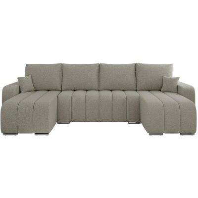 Höffner Wohnlandschaft mit Schlaffunktion Kirasso ¦ grau ¦ Maße (cm): B: 320 H: 86 Höffner Wohnlandschaft mit Schlaffunktion Kirasso ¦ grau ¦ Maße (cm): B: 320 H: 86