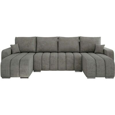 Höffner Wohnlandschaft mit Schlaffunktion Kirasso ¦ grau ¦ Maße (cm): B: 320 H: 86 Höffner Wohnlandschaft mit Schlaffunktion Kirasso ¦ grau ¦ Maße (cm): B: 320 H: 86