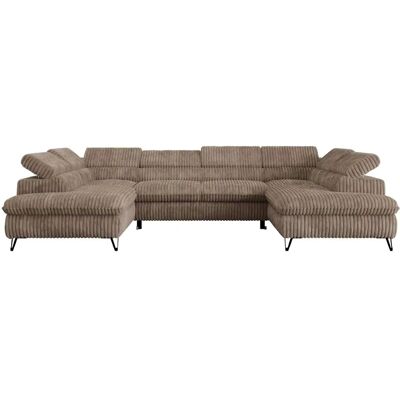 Höffner Wohnlandschaft Peter ¦ braun ¦ Maße (cm): B: 346 H: 76 Höffner Wohnlandschaft Peter ¦ braun ¦ Maße (cm): B: 346 H: 76