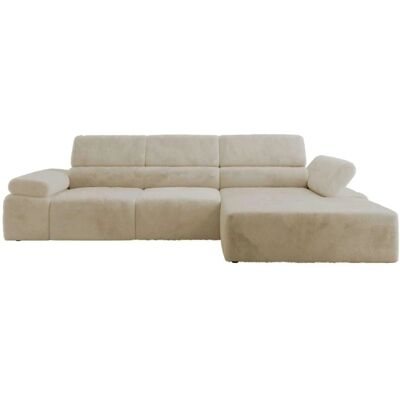 Höffner Ecksofa mit Sitzvorzug Rilasso ¦ creme ¦ Maße (cm): B: 296 H: 66 Höffner Ecksofa mit Sitzvorzug Rilasso ¦ creme ¦ Maße (cm): B: 296 H: 66