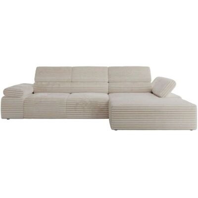 Höffner Ecksofa mit Sitzvorzug Rilasso ¦ beige ¦ Maße (cm): B: 296 H: 66 Höffner Ecksofa mit Sitzvorzug Rilasso ¦ beige ¦ Maße (cm): B: 296 H: 66