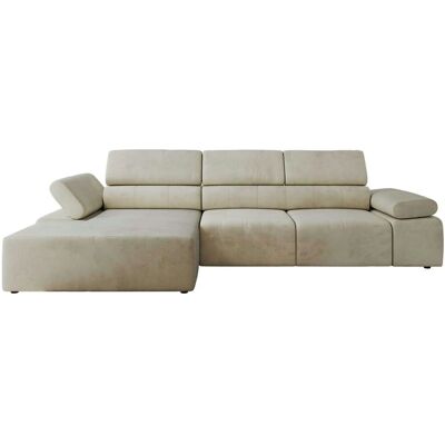 Höffner Ecksofa mit Sitzvorzug Rilasso ¦ beige ¦ Maße (cm): B: 296 H: 66 Höffner Ecksofa mit Sitzvorzug Rilasso ¦ beige ¦ Maße (cm): B: 296 H: 66
