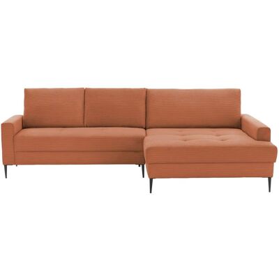 smart Ecksofa Candice ¦ orange ¦ Maße (cm): B: 280 H: 90 T: 173.0 smart Ecksofa Candice ¦ orange ¦ Maße (cm): B: 280 H: 90 T: 173.0
