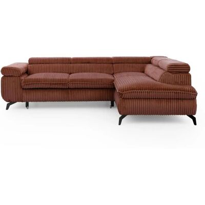 S-STYLE Ecksofa mit Schlaffunktion Bonnie ¦ rot ¦ Maße (cm): B: 275 H: 76 S-STYLE Ecksofa mit Schlaffunktion Bonnie ¦ rot ¦ Maße (cm): B: 275 H: 76