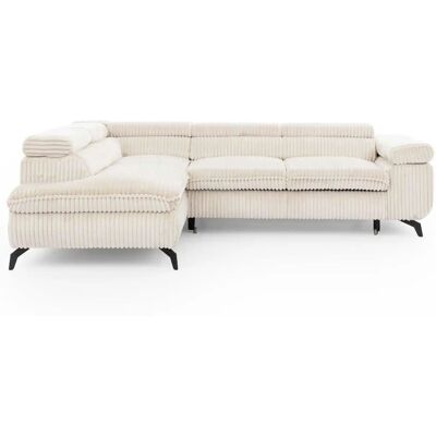 S-STYLE Ecksofa mit Schlaffunktion Bonnie ¦ creme ¦ Maße (cm): B: 275 H: 76 S-STYLE Ecksofa mit Schlaffunktion Bonnie ¦ creme ¦ Maße (cm): B: 275 H: 76