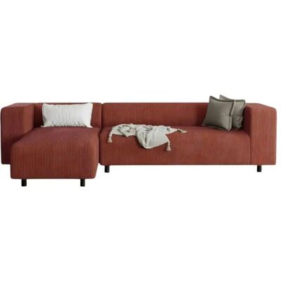 S-STYLE Ecksofa Oskar ¦ rot ¦ Maße (cm): B: 240 H: 65 S-STYLE Ecksofa Oskar ¦ rot ¦ Maße (cm): B: 240 H: 65