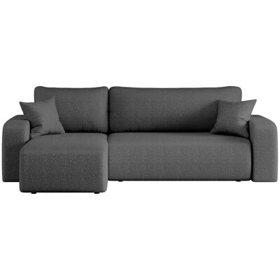 Höffner Ecksofa mit Schlaffunktion Pianio ¦ grau ¦ Maße (cm): B: 244 H: 82 Höffner Ecksofa mit Schlaffunktion Pianio ¦ grau ¦ Maße (cm): B: 244 H: 82