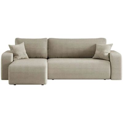 Höffner Ecksofa mit Schlaffunktion Pianio ¦ beige ¦ Maße (cm): B: 244 H: 82 Höffner Ecksofa mit Schlaffunktion Pianio ¦ beige ¦ Maße (cm): B: 244 H: 82