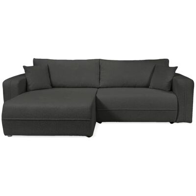 Höffner Ecksofa mit Schlaffunktion Oreon ¦ grau ¦ Maße (cm): B: 244 H: 82 Höffner Ecksofa mit Schlaffunktion Oreon ¦ grau ¦ Maße (cm): B: 244 H: 82