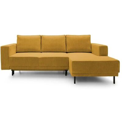 Selsey Ecksofa mit Schlaffunktion Rodario Mini ¦ gelb ¦ Maße (cm): B: 241 H: 90 Selsey Ecksofa mit Schlaffunktion Rodario Mini ¦ gelb ¦ Maße (cm): B: 241 H: 90