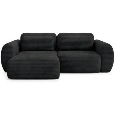 Höffner Ecksofa mit Schlaffunktion Cloud ¦ schwarz ¦ Maße (cm): B: 270 H: 95 Höffner Ecksofa mit Schlaffunktion Cloud ¦ schwarz ¦ Maße (cm): B: 270 H: 95