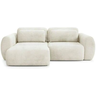 Höffner Ecksofa mit Schlaffunktion Cloud ¦ weiß ¦ Maße (cm): B: 270 H: 95 Höffner Ecksofa mit Schlaffunktion Cloud ¦ weiß ¦ Maße (cm): B: 270 H: 95