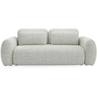 Höffner Schlafsofa mit Stauraum Falco ¦ grau ¦ Maße (cm): B: 266 H: 95 Höffner Schlafsofa mit Stauraum Falco ¦ grau ¦ Maße (cm): B: 266 H: 95