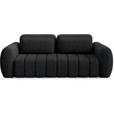 Höffner Schlafsofa mit Stauraum Contii ¦ schwarz ¦ Maße (cm): B: 266 H: 95 Höffner Schlafsofa mit Stauraum Contii ¦ schwarz ¦ Maße (cm): B: 266 H: 95