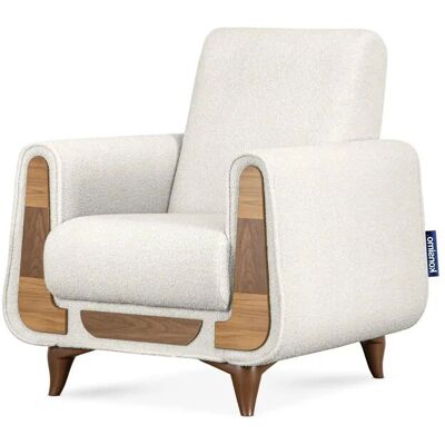 KONSIMO Sessel Gustavo ¦ weiß ¦ Maße (cm): B: 83 H: 95 KONSIMO Sessel Gustavo ¦ weiß ¦ Maße (cm): B: 83 H: 95