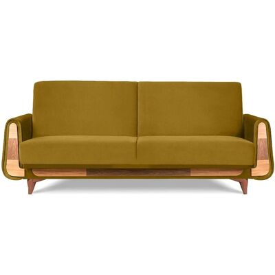 KONSIMO Einzelsofa Gustavo ¦ gelb ¦ Maße (cm): B: 230 H: 98 KONSIMO Einzelsofa Gustavo ¦ gelb ¦ Maße (cm): B: 230 H: 98