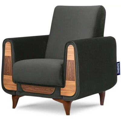 KONSIMO Sessel Gustavo ¦ schwarz ¦ Maße (cm): B: 83 H: 95 KONSIMO Sessel Gustavo ¦ schwarz ¦ Maße (cm): B: 83 H: 95