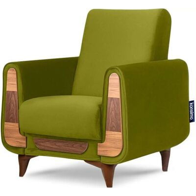 KONSIMO Sessel Gustavo ¦ grün ¦ Maße (cm): B: 83 H: 95 KONSIMO Sessel Gustavo ¦ grün ¦ Maße (cm): B: 83 H: 95
