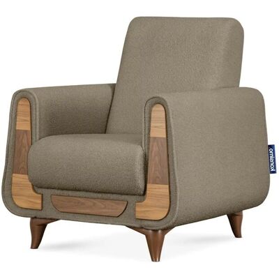 KONSIMO Sessel Gustavo ¦ braun ¦ Maße (cm): B: 83 H: 95 KONSIMO Sessel Gustavo ¦ braun ¦ Maße (cm): B: 83 H: 95