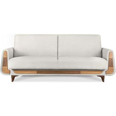 KONSIMO Einzelsofa Gustavo ¦ weiß ¦ Maße (cm): B: 230 H: 98 KONSIMO Einzelsofa Gustavo ¦ weiß ¦ Maße (cm): B: 230 H: 98