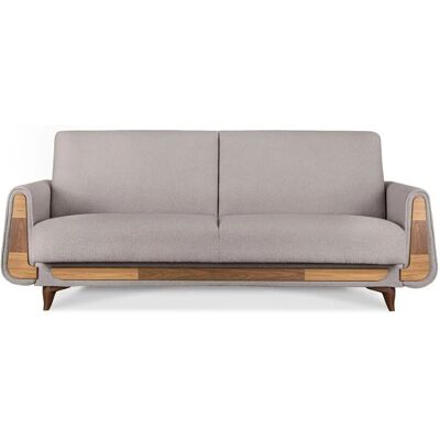 KONSIMO Einzelsofa Gustavo ¦ grau ¦ Maße (cm): B: 230 H: 98 KONSIMO Einzelsofa Gustavo ¦ grau ¦ Maße (cm): B: 230 H: 98