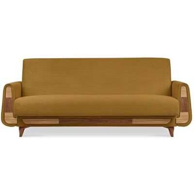 KONSIMO Einzelsofa Gustavo II ¦ gelb ¦ Maße (cm): B: 230 H: 98 KONSIMO Einzelsofa Gustavo II ¦ gelb ¦ Maße (cm): B: 230 H: 98