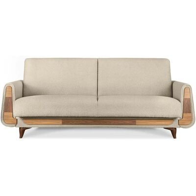 KONSIMO Einzelsofa Gustavo ¦ creme ¦ Maße (cm): B: 230 H: 98 KONSIMO Einzelsofa Gustavo ¦ creme ¦ Maße (cm): B: 230 H: 98