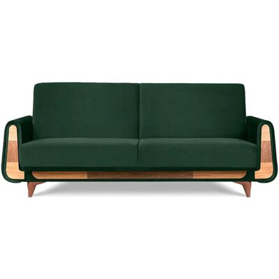 KONSIMO Einzelsofa Gustavo ¦ grün ¦ Maße (cm): B: 230 H: 98 KONSIMO Einzelsofa Gustavo ¦ grün ¦ Maße (cm): B: 230 H: 98