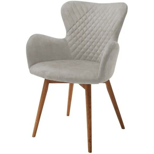 Gray & Jones Armlehnstuhl  mit Diamant-Steppung Tierra Fuego Two ¦ grau ¦ Maße