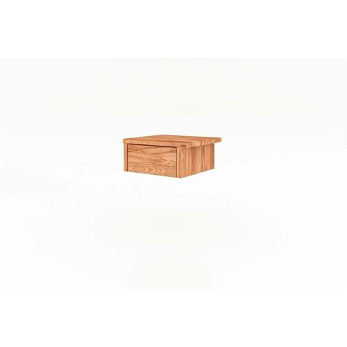 Höffner Nachttisch hängend   ¦ holzfarben ¦ Maße (cm): B: 35 H: 17