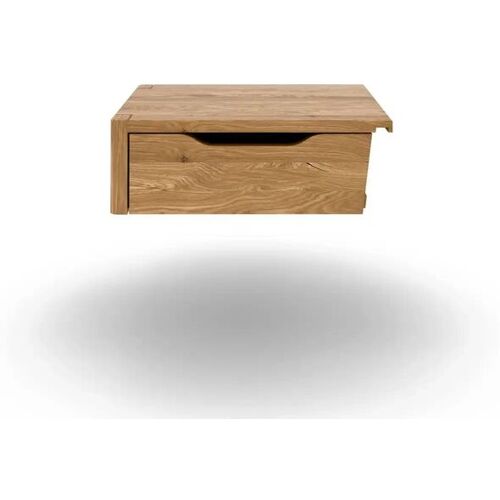 Höffner Nachttisch hängend   ¦ holzfarben ¦ Maße (cm): B: 47 H: 16