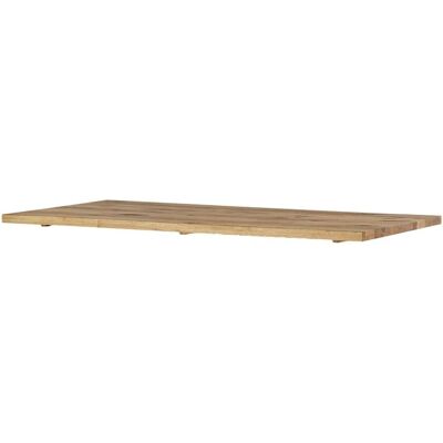 Höffner Tischplatte aus massiver Wildeiche Comida ¦ holzfarben ¦ Maße (cm): B: 90 H: 4 Höffner Tischplatte aus massiver Wildeiche Comida ¦ holzfarben ¦ Maße (cm): B: 90 H: 4