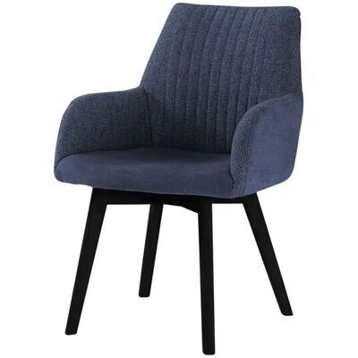 Woodford Esszimmerstuhl mit Massivholzgestell Menda ¦ blau ¦ Maße (cm): B: 59 H: Woodford Esszimmerstuhl mit Massivholzgestell Menda ¦ blau ¦ Maße (cm): B: 59 H: