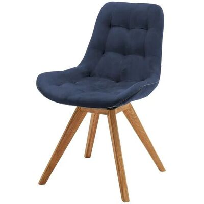 Woodford Esszimmerstuhl mit erhöhter Sitzkante Bennet ¦ blau ¦ Maße (cm): B: 56 Woodford Esszimmerstuhl mit erhöhter Sitzkante Bennet ¦ blau ¦ Maße (cm): B: 56