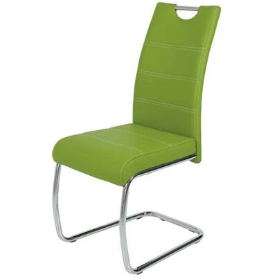 Höffner Kunstleder-Schwingstuhl Flavio ¦ grün ¦ Maße (cm): B: 42 H: 98 T: 57.0 Höffner Kunstleder-Schwingstuhl Flavio ¦ grün ¦ Maße (cm): B: 42 H: 98 T: 57.0