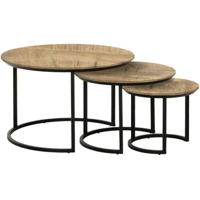 uno Couchtisch 3er Set Dover ¦ holzfarben ¦ Maße (cm): H: 50,5 Ø: 80 uno Couchtisch 3er Set Dover ¦ holzfarben ¦ Maße (cm): H: 50,5 Ø: 80