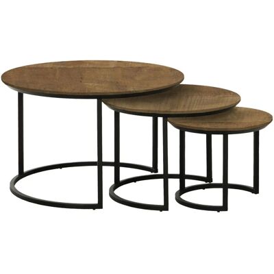 uno Couchtisch 3er Set Dover ¦ holzfarben ¦ Maße (cm): H: 50,5 Ø: 80 uno Couchtisch 3er Set Dover ¦ holzfarben ¦ Maße (cm): H: 50,5 Ø: 80