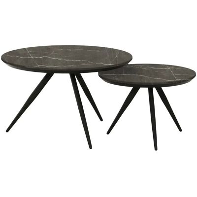 uno Couchtisch 2er Set Hayley ¦ grau ¦ Maße (cm): H: 45 Ø: 75 uno Couchtisch 2er Set Hayley ¦ grau ¦ Maße (cm): H: 45 Ø: 75