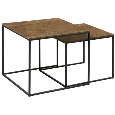 uno Couchtisch 2er Set Simon ¦ holzfarben ¦ Maße (cm): B: 50 H: 43,5 uno Couchtisch 2er Set Simon ¦ holzfarben ¦ Maße (cm): B: 50 H: 43,5