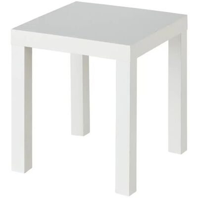 Höffner Beistelltisch Loceri ¦ weiß ¦ Maße (cm): B: 45 H: 45 Höffner Beistelltisch Loceri ¦ weiß ¦ Maße (cm): B: 45 H: 45