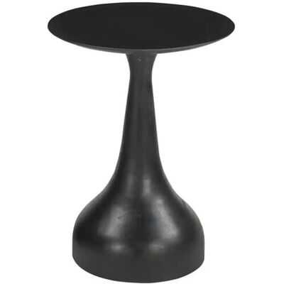 SIT - Beistelltisch Mango - Schwarz - Ø38cm - Mango Massivholz SIT - Beistelltisch Mango - Schwarz - Ø38cm - Mango Massivholz