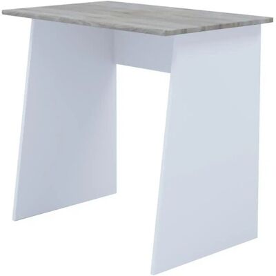 VCM Bürotisch Masola Mini - Weiß & Sonoma Eiche, 80x50cm VCM Bürotisch Masola Mini - Weiß & Sonoma Eiche, 80x50cm