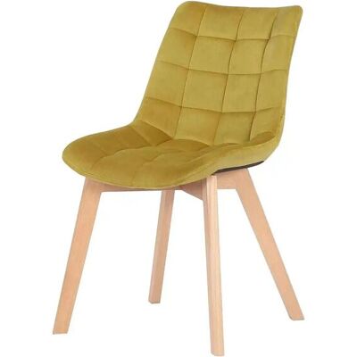 Höffner Esszimmerstuhl Passaic ¦ gelb ¦ Maße (cm): B: 46 H: 82 Höffner Esszimmerstuhl Passaic ¦ gelb ¦ Maße (cm): B: 46 H: 82