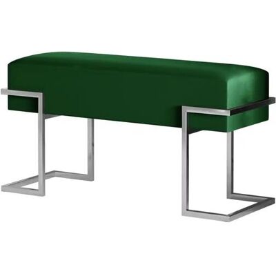 Höffner Polsterbank Cely ¦ grün ¦ Maße (cm): B: 100 H: 42 Höffner Polsterbank Cely ¦ grün ¦ Maße (cm): B: 100 H: 42